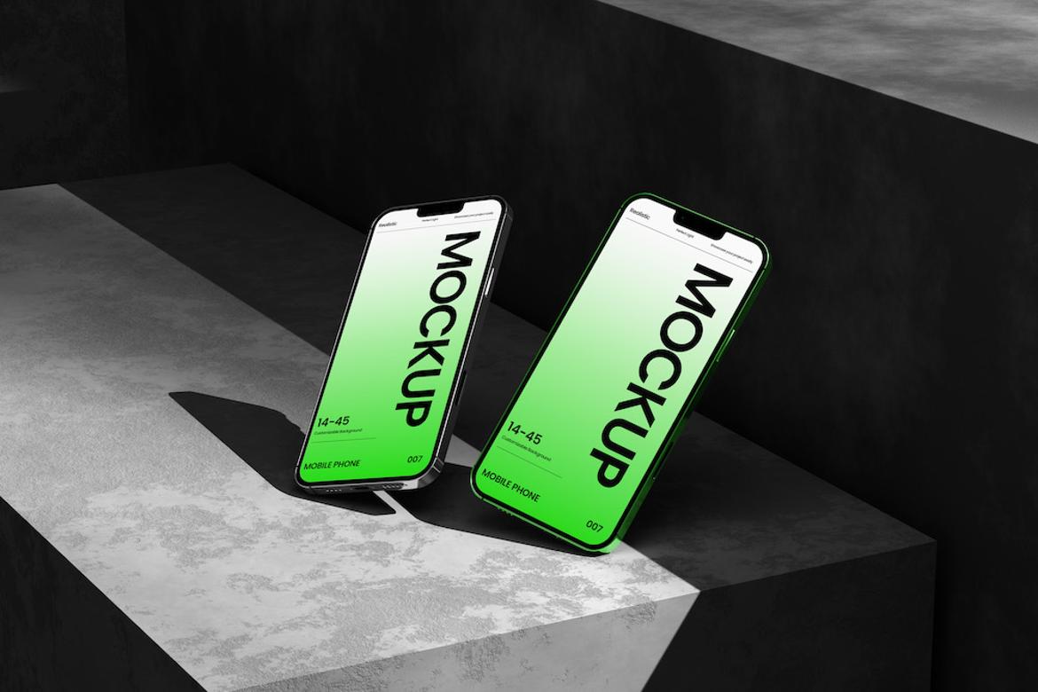 Realistic iPhone Mockup Template PSD | Premium & Free PSD Mockup Store